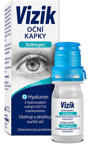 Vizik moisturizing eye drops 10 ml - Medical Device - Main image