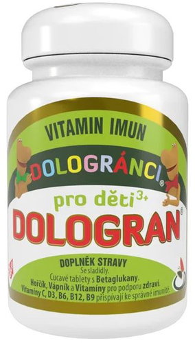 Dologran for children 3+ Dologranci Vitamin Imun 60 tablets - Multivitamin - Main image