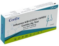 CorDx 4in1 respiratory multitest 1 pcs - Home Test