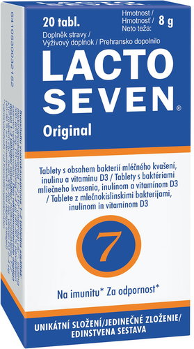 Vitabalans Lactoseven 20 tablets - Probiotics - Main image