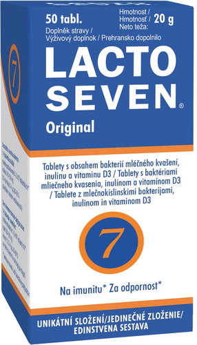 Vitabalans Lactoseven 50 tablets - Probiotics - Main image