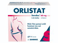 Orlistat Sandoz 60 mg 84 tobolek - Léčivý přípravek