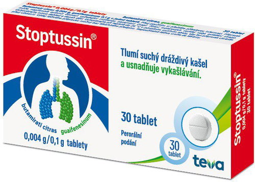 Stoptussin 30 tablets - Medicinal Product - Main image
