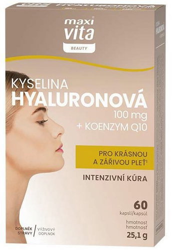 Maxi Vita Beauty Hyaluronic acid + coenzyme Q10, 60 capsules - Hyaluronic acid - Main image
