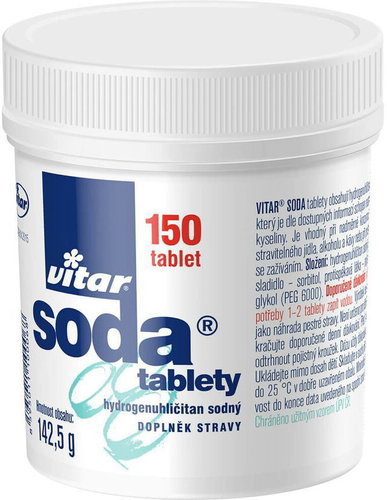 Vitar Soda 150 tablets - Dietary Supplement - Main image