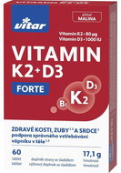 Vitar Vitamin K2 + D3 Forte 60 tablets - Vitamin K2