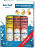 Revital Tripple pack 3 × 20 tablets - 3 flavours - Multivitamin