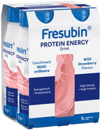 Fresubin Protein Energy Drink Wild Strawberry 4 × 200 ml - Food for Special Medical Purposes