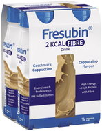 Fresubin 2 kcal Fibre Drink cappuccino 4 × 200 ml - Potravina pro zvláštní lékařské účely