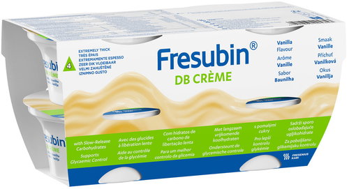 Fresubin DB Creme vanilla 4 × 200 g - Food for Special Medical Purposes - Main image