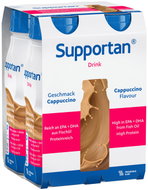 Supportan Drink cappuccino 4 × 200 ml - Potravina pro zvláštní lékařské účely