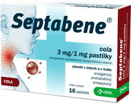 Septabene cola 3 mg/1 mg 16 lozenges - Medicinal Product