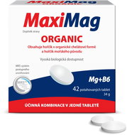 MaxiMag Organic 42 coated tablets - Magnesium