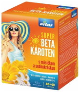 Vitar Super Beta-Carotene with calendula and daisy 80 + 40 tablets - Beta-Carotene