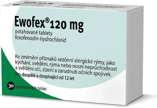 Ewofex 120 mg, 30 tablets - Medicinal Product - Main image