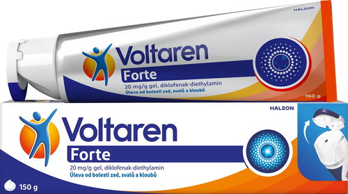 Voltaren Forte 20 mg/g pain relief gel 150 g - Medicinal Product - Main image