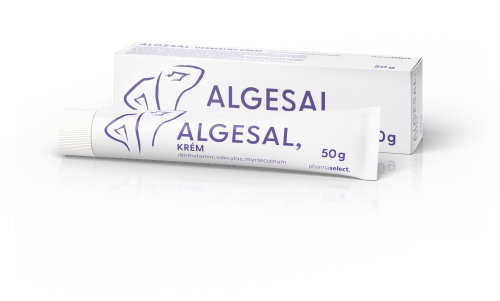 Algesal 100 mg/g + 10 mg/g cream 50 g - Medicinal Product - Main image
