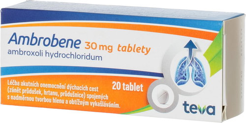 Ambrobene 30 mg 20 tablets - Medicinal Product - Main image