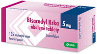 Bisacodyl Krka 5 mg 105 coated tablets - Medicinal Product