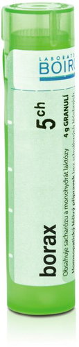 Borax 5CH granules 4 g - Homeopathic Remedies - Main image