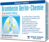 Bromhexin bc 8 Berlin-Chemie 25 tablet - Léčivý přípravek