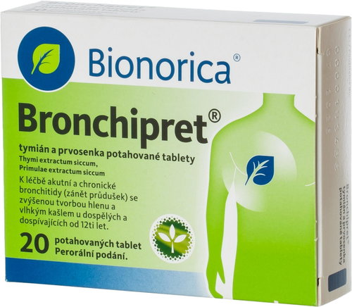 Bronchipret 20 tablets - Medicinal Product - Main image