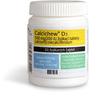 Calcichew D3 500 mg/200 IU 20 chewable tablets - Medicinal Product