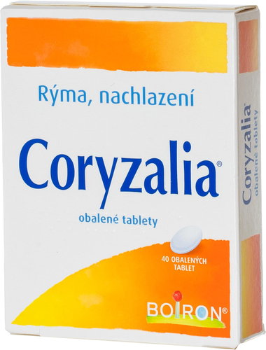 Coryzalia 40 tablets - Homeopathic Remedies - Main image