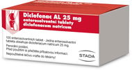 Diclofenac AL 25 mg 100 tablet - Léčivý přípravek