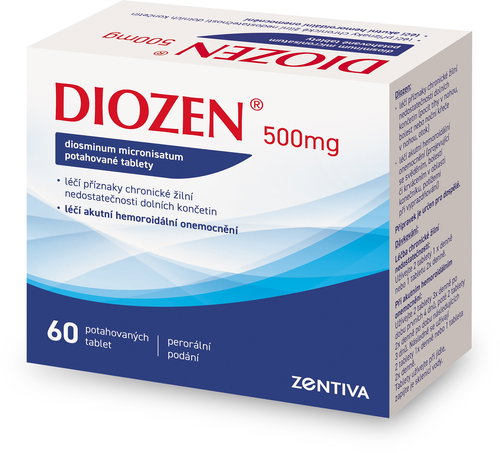 DIOZEN 500 mg 60 tablets - Medicinal Product - Main image