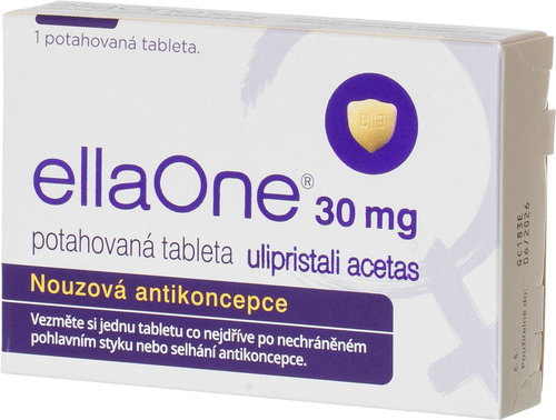 Ellaone 30 mg 1 tableta - Léčivý přípravek - Hlavní obrázek