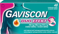 Gaviscon Duo Efect 48 chewable tablets - Medicinal Product