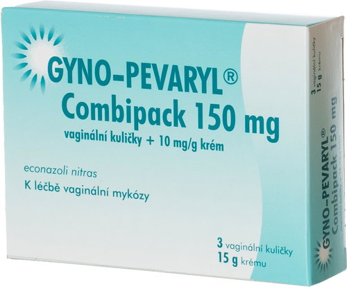 Gyno-Pevaryl Combipack 150 mg 3 vaginal suppositories + cream 15 g - Medicinal Product - Main image