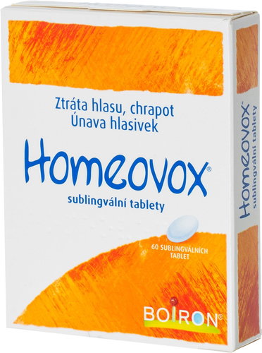 Homeovox 60 tablets - Homeopathic Remedies - Main image