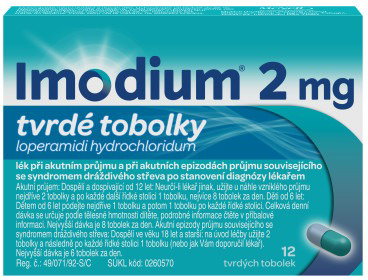 Imodium 2 mg 12 capsules - Medicinal Product - Main image