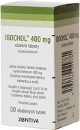 Isochol 400 mg 30 tablets - Medicinal Product