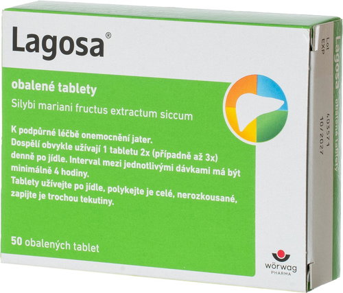 Lagosa 50 coated tablets - Medicinal Product - Main image