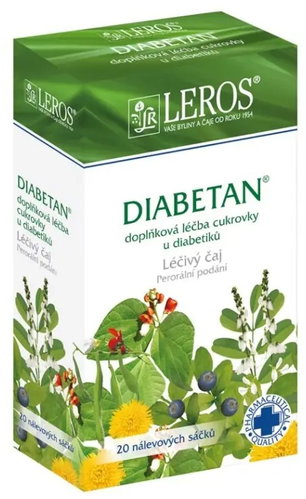 Leros Diabetan 20 sachets - Medicinal Tea - Main image