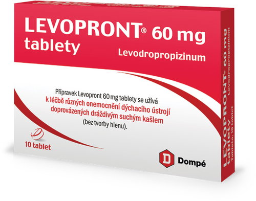 Levopront 60 mg 10 tablets - Medicinal Product - Main image