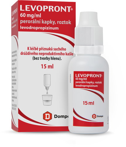 Levopront oral drops solution 15 ml - Medicinal Product - Main image