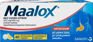 Maalox sugar free lemon 40 chewable tablets - Medicinal Product
