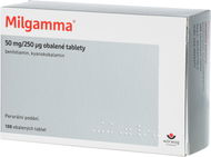 Milgamma 50 mg/250 µg 100 obalených tablet - Léčivý přípravek