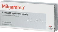 Milgamma 50 mg/250 µg 20 coated tablets - Medicinal Product