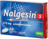 Nalgesin S 275 mg 20 potahovaných tablet - Léčivý přípravek
