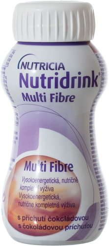 Nutridrink Multi Fibre s příchutí čokoládovou 200 ml - Food for Special Medical Purposes - Main image