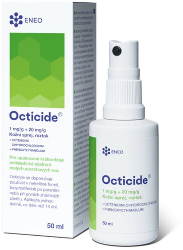 Phyteneo Octicide 1 mg/g + 20 mg/g skin spray, solution 50 ml - Medicinal Product - Main image