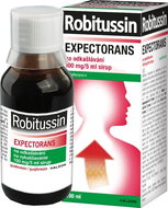 Robitussin Expectorants 100 mg/5 ml, expectorant syrup 100 ml - Medicinal Product