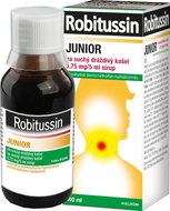 Robitussin Junior 3,75 mg/5 ml, syrup for children for dry cough 100 ml - Medicinal Product