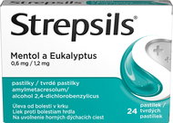 Strepsils Menthol and Eucalyptus 24 lozenges - Medicinal Product