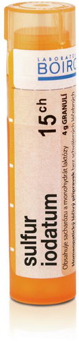 Sulfur Iodatum 15CH granules 4 g - Homeopathic Remedies - Main image